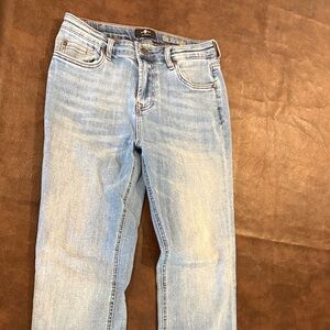 7 For All Mankind Light Blue Straight Leg Jeans
